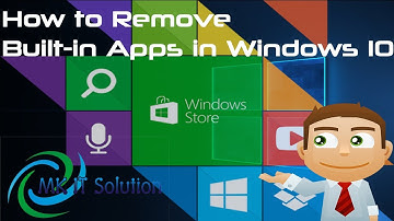 How to Remove Built-in Apps in Windows 10 !EASY! FAST! 2017 MK