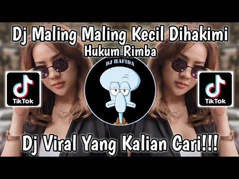 DJ MALING MALING KECIL DIHAKIMI MALING MALING BESAR DILINDUNGI VIRAL TIKTOK 2023 | DJ HUKUM RIMBA