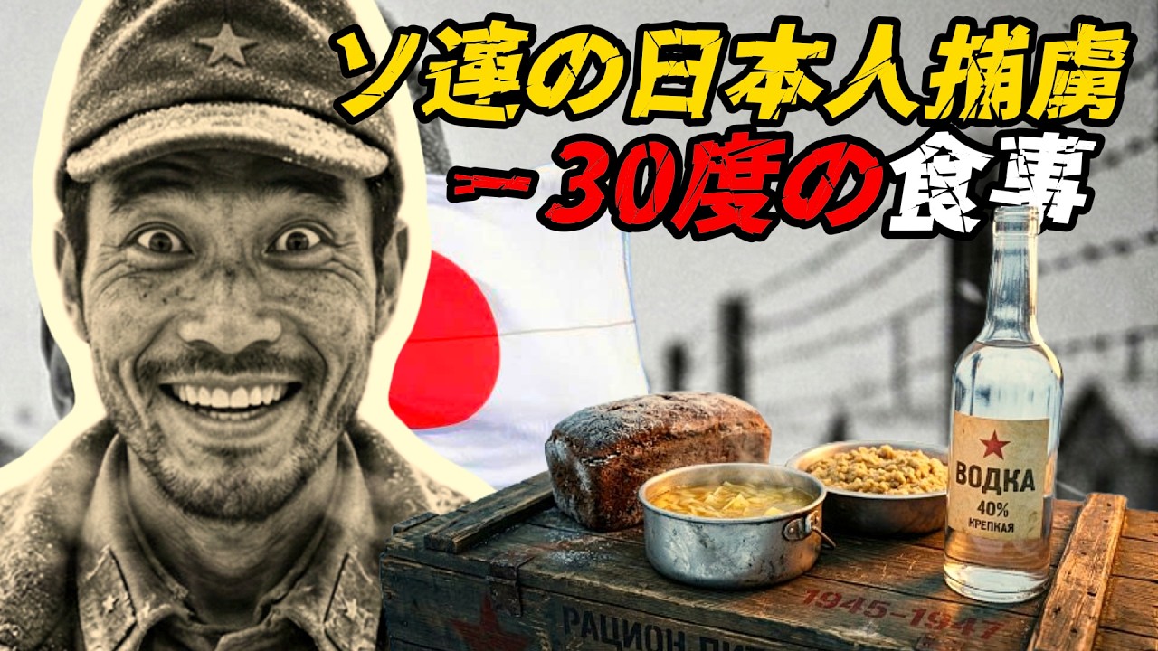 ソ連の日本人捕虜 ― 氷点下30度の食事とは何だったのか？
