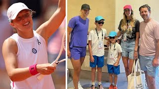 Iga Swiatek Enjoys Beach Day In Florida With Coach Wim Fissettes Family Before Miami Open Showdown