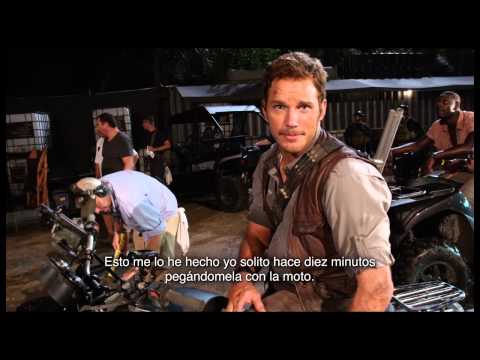 JURASSIC WORLD - Diario de Rodaje con Chris Pratt: En Moto