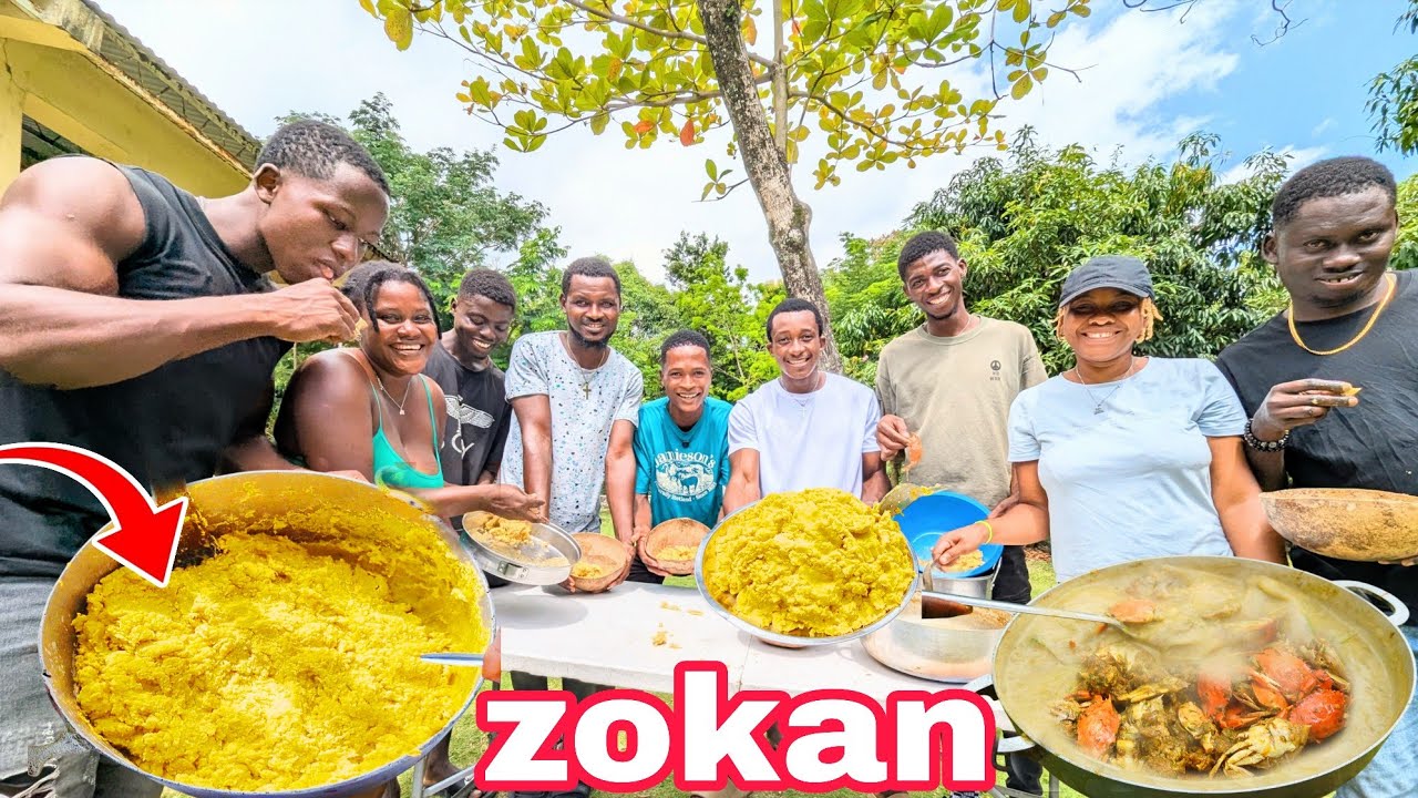 Men manje ki zokan ayisyen an vin gade kijanl prepare | enjoy moment sa avèm🇭🇹