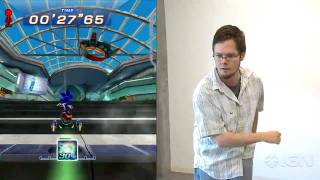Kinect: Sonic Free Riders - Fancy Tricks Gameplay screenshot 2