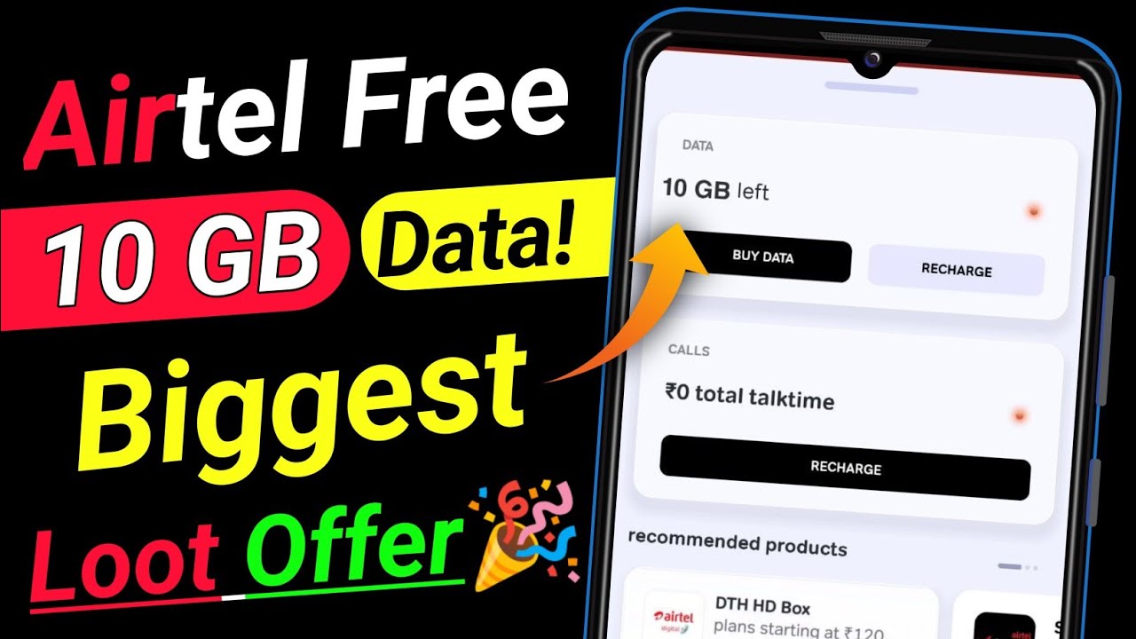 Airtel FREE Data 2022 How To Get Free Data On Airtel Thanks App