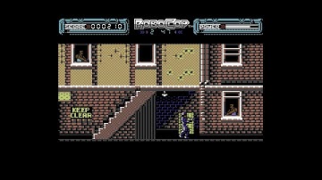 Robocop 1989 - C64 gameplay