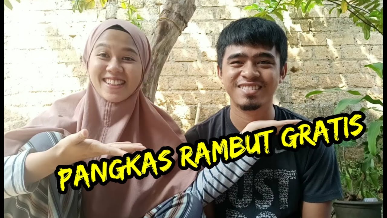 DiPangkasin Rambut Sama Istri |  Istri Pun Langsung Bahagia