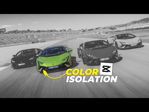 CAPCUT TUTORIAL: HOW TO DO COLOR ISOLATION