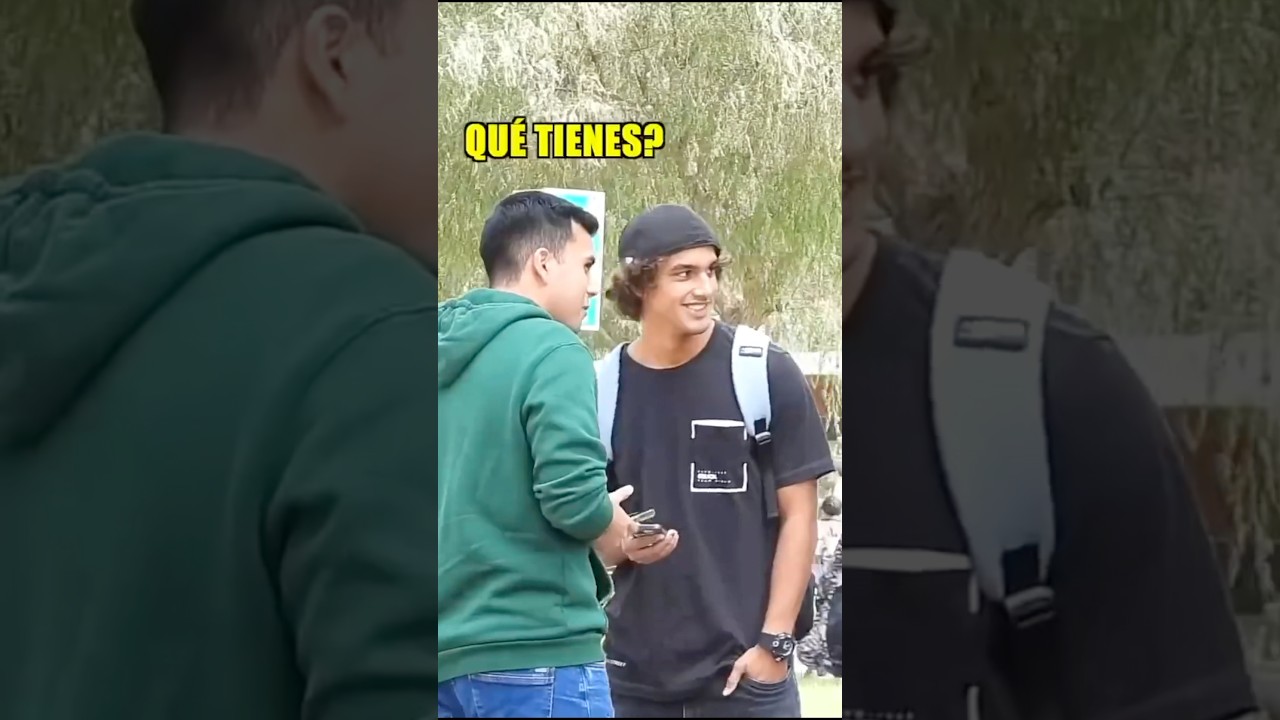 Mirando AGR3SIVAMENTE a desconocidos en la universidad