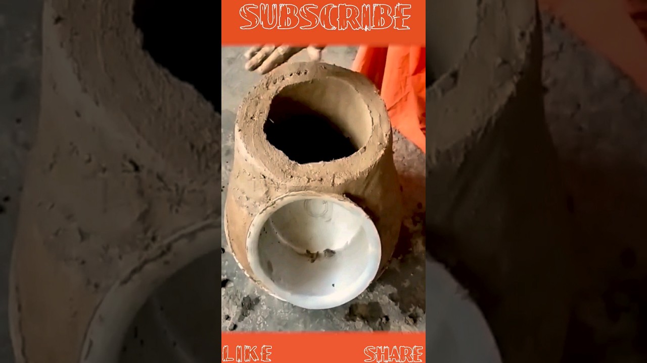 Eco-Friendly and Efficient: DIY Clay and Steel Firewood Stove | DIY Primitive Technolog