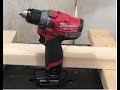 REVIEW:Milwaukee M12 FUEL Hammer drill/driver