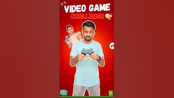 Video Game 🎯 Challenge With Partner 💕 | Mini Vlog | #shorts #minivlog #vlog