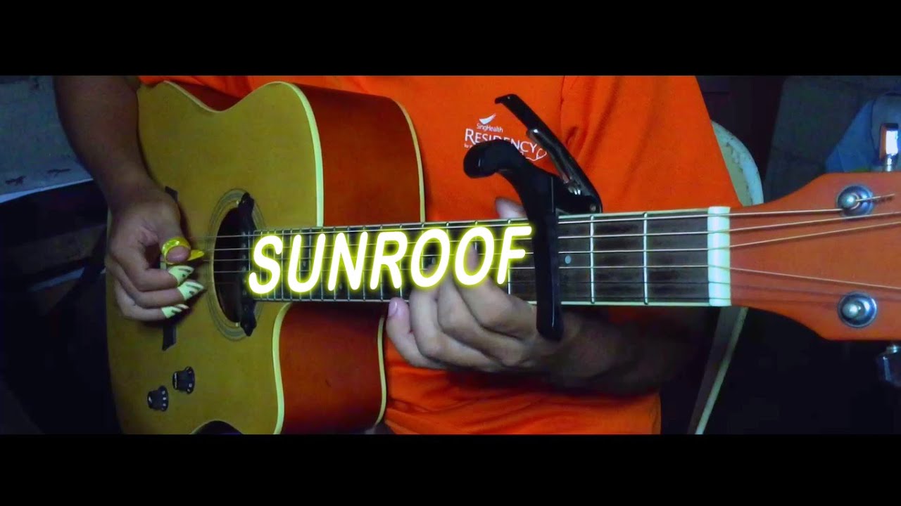 Sunroof Nicky Youre and Dazy (Fingerstyle Guitar) Cover YouTube