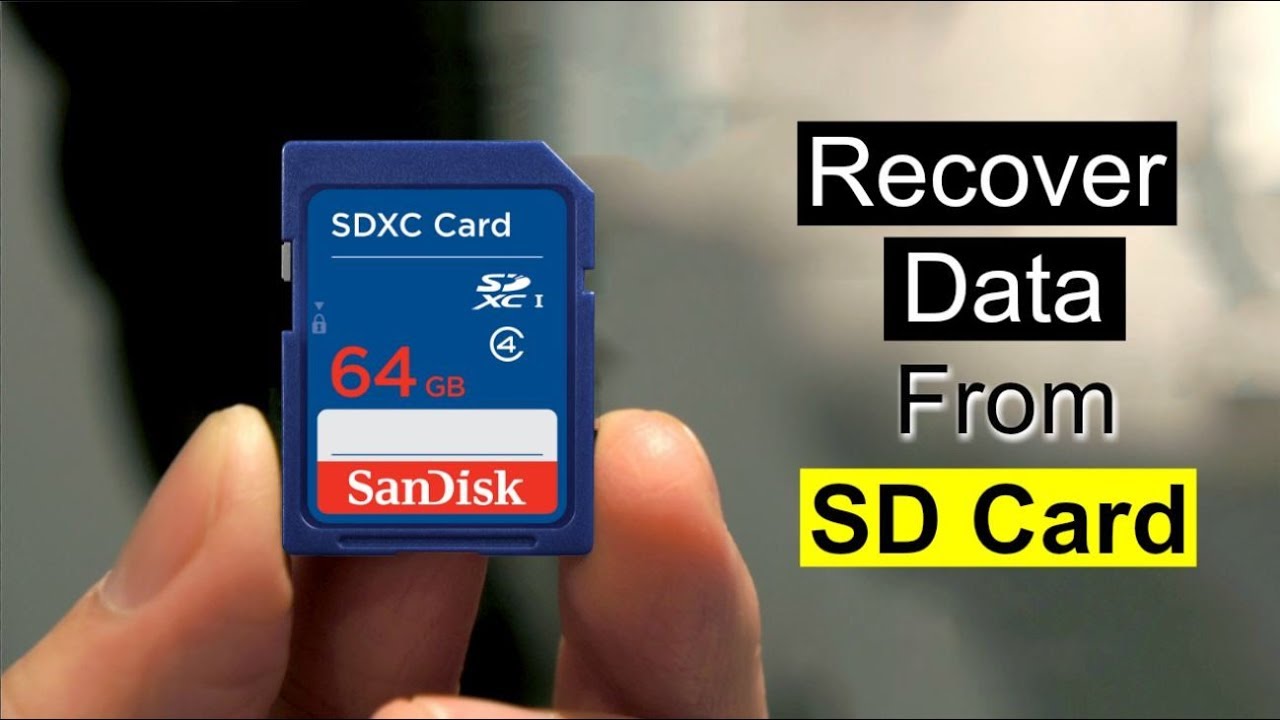 recover files from sd card