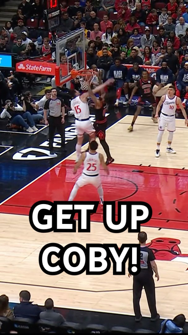 Coby White CLIMBS THE LADDER!