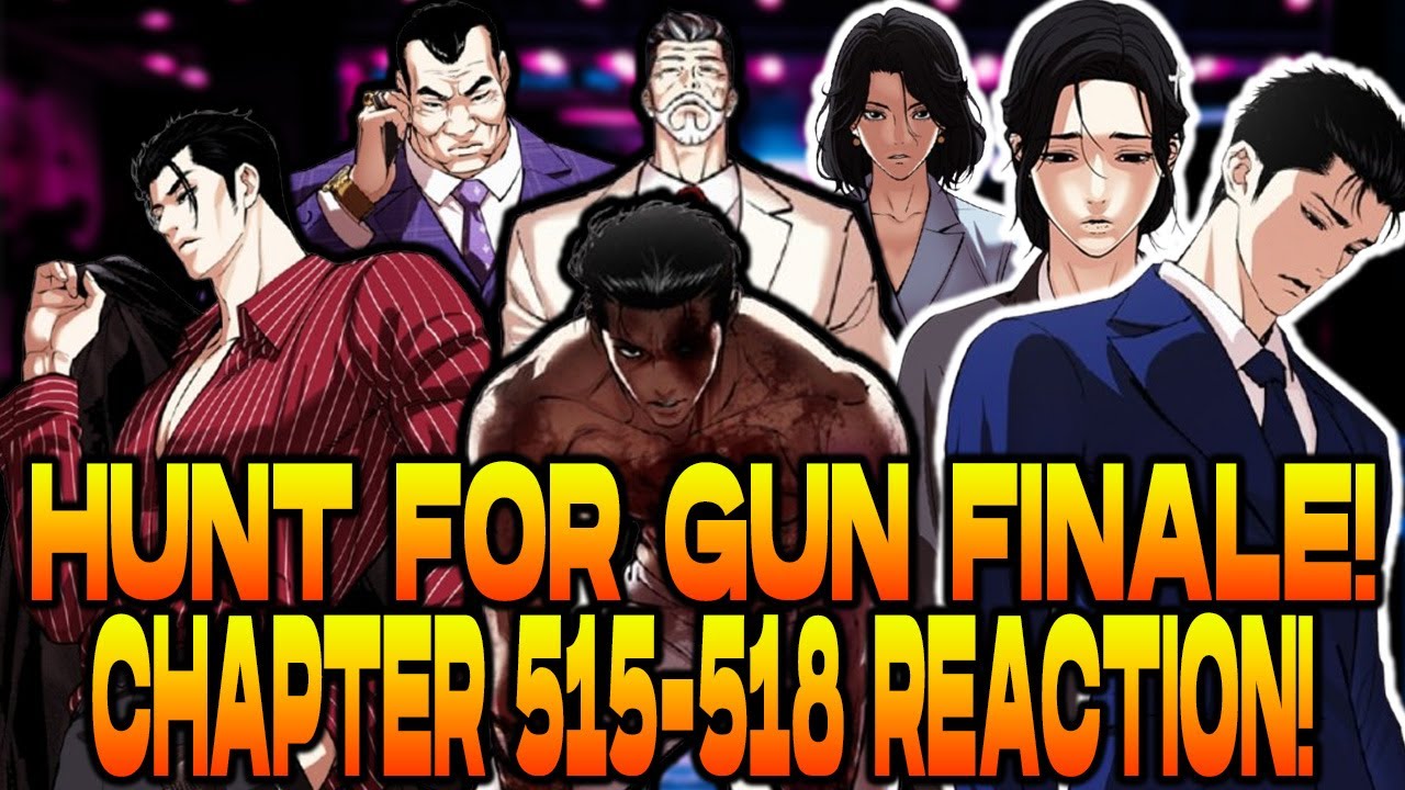 Этот БЕЗУМИЕ заканчивается СЕЙЧАС! | Lookism: Охота за оружием ФИНАЛ! | Главы 515-518 РЕАКЦИЯ!