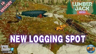NEW LOGGING SPOT - Silverrun Forest - Episode 16 - Farming Simulator 22