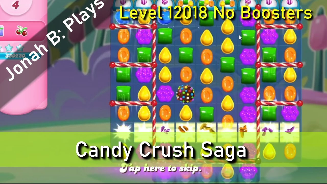 Спасибо Candy Crush Saga Level 12018 No Boosters - YouTube