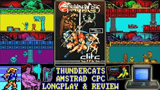 [AMSTRAD CPC] ThunderCats - Longplay & Review 🐯 + Version Comparison!