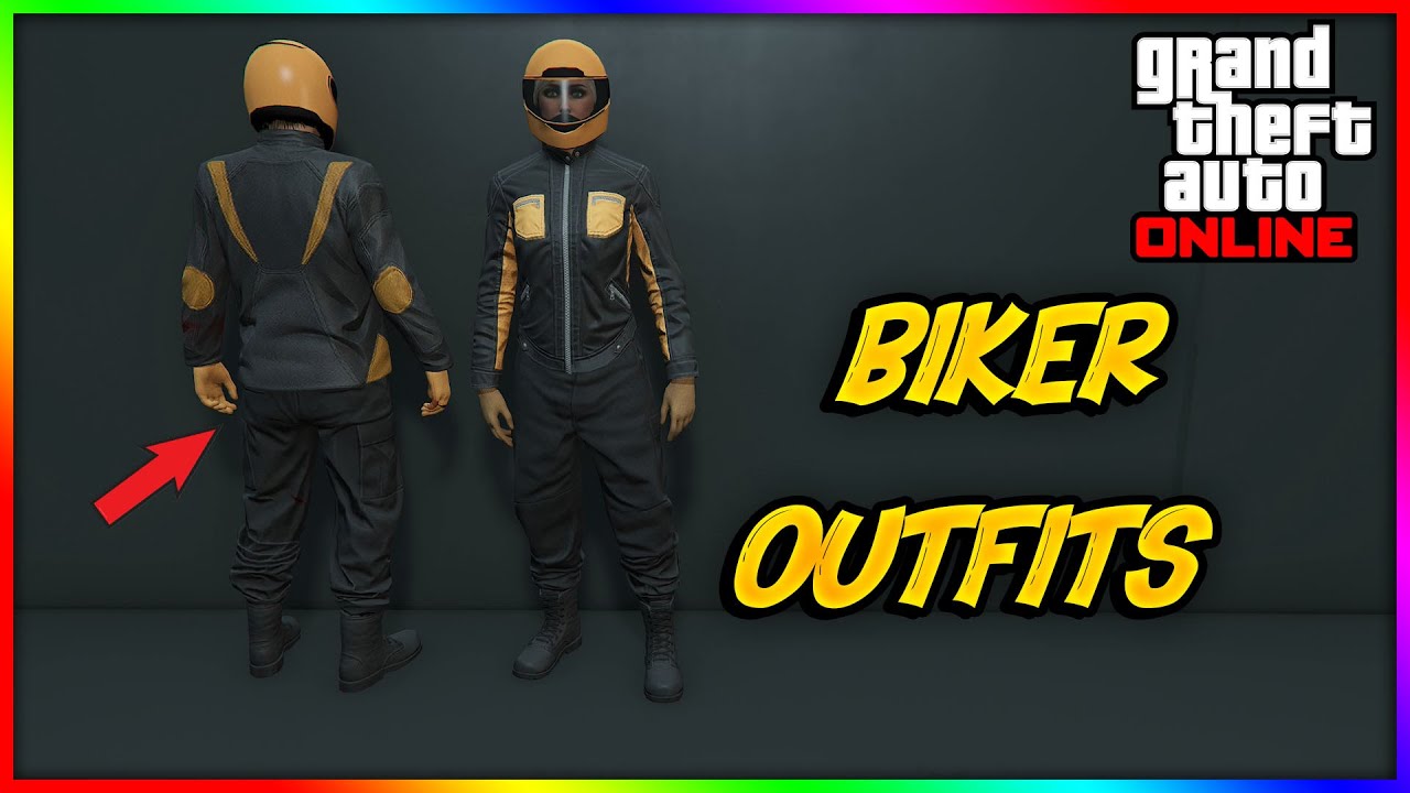 Easiest Way To Get The Biker Outfits & RARE Gloves GTA 5 Online! 1.68
