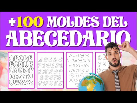 Moldes del abecedario