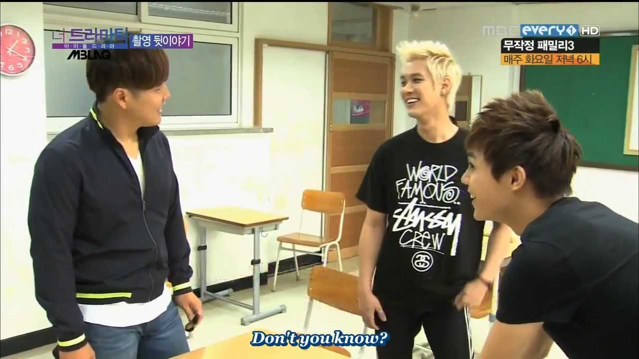 130802 [ENG SUB] MBLAQ Seungho Cut - Behind The Scene @ The Dramatic EP.1