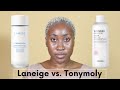 Laneige Cream Skin Refiner vs. Tonymoly Wonder Ceramide Mochi Toner | Hydrating Toners