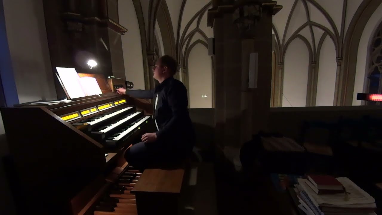 Nun freut euch ihr Christen - Adeste fideles - Jan Hendrik Pötter an der Orgel