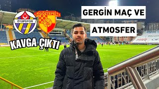 Olay Çikti Ve Ortam Geri̇ldi̇ Eyüpspor - Göztepe 1-0 Stad Vlog