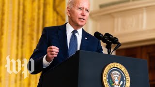 Biden’s remarks on the Afghanistan terrorist attacks in 3 minutes