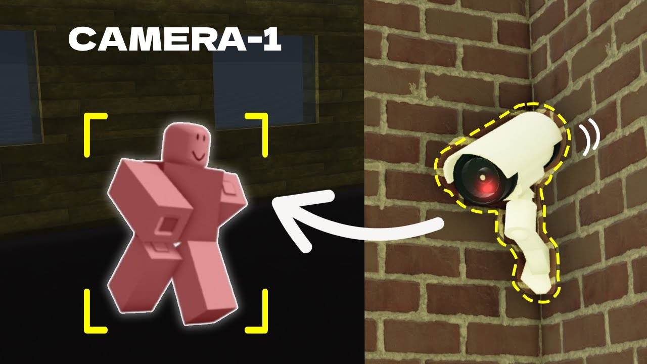 How to make Security Camera System | Roblox Studio