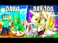 I spent 100 days in fusion only pixelmon pokmon in minecraft