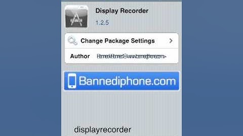 DISPLAY RECORDER IOS 5+ ¡¡¡works!!