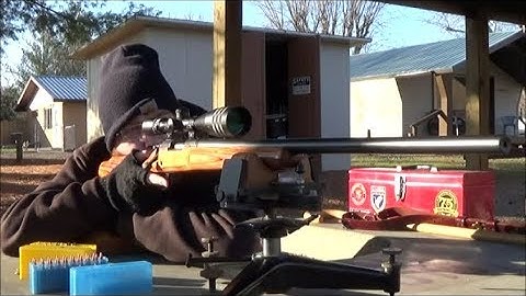 Cover Image for Remington 700 VLS .223 at the range.