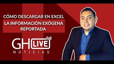 📥 ¿Cómo descargar en EXCEL la información EXÓGENA reportada? | DIAN
