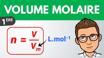 Comment calculer volume molaire d'un gaz ?