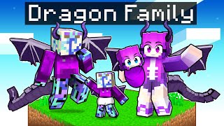 Having a DRAGON FAMILY in Minecraft! screenshot 3