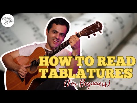 How to Read Guitar Tablatures for Guitar Beginners