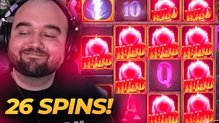 WE GOT 26 SPINS ON POWER OF MERLIN MEGAWAYS... (PROFIT!?)