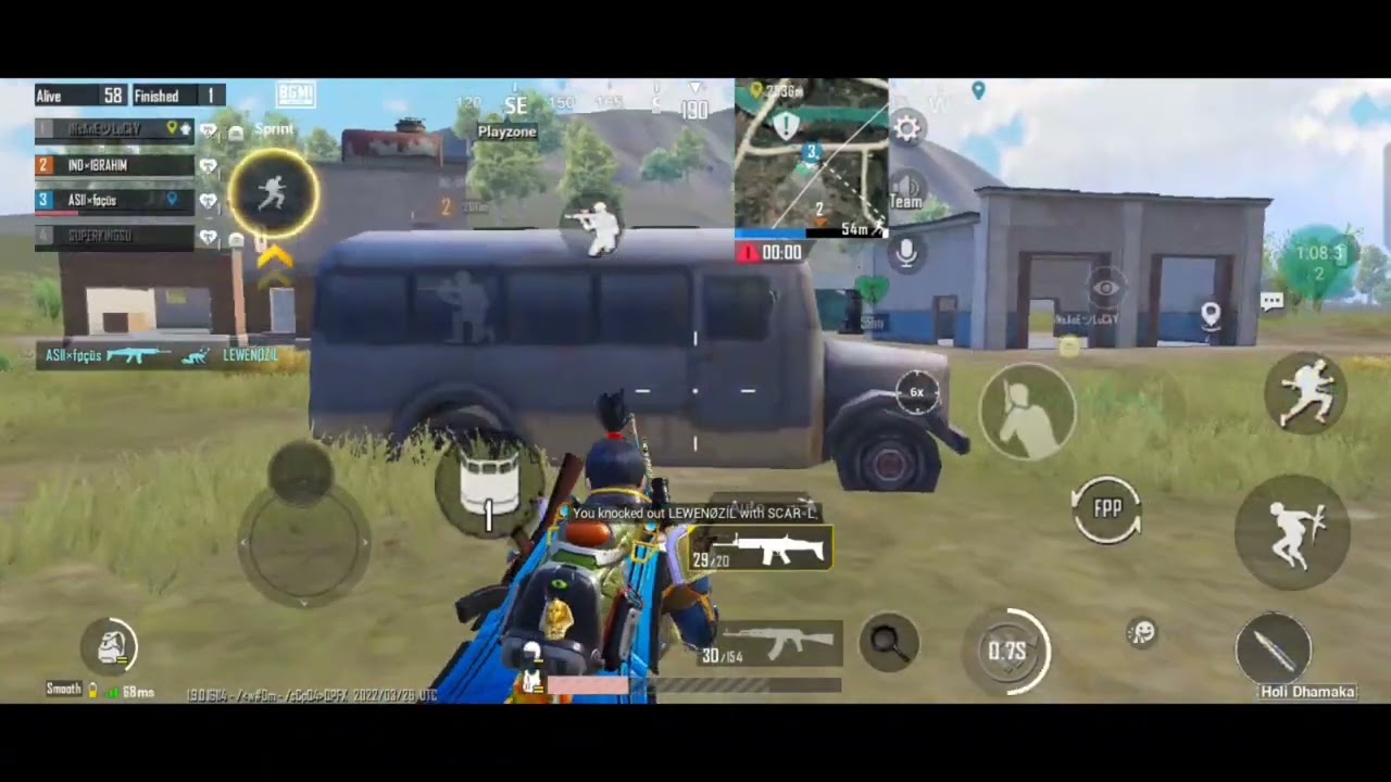 you need to see squad wipe in 30 HP 🥵 1 vs 4