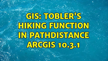 GIS: Tobler