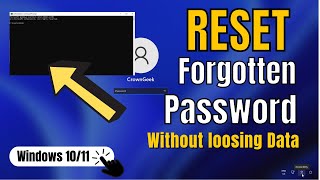 How To Reset Forgotten Password In Windows 10\/11 Without Losing Data | Without Disk \& USB