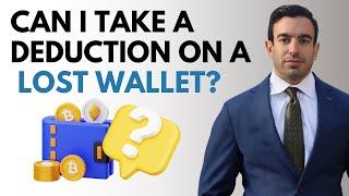 Can I take a tax deduction for crypto in a lost wallet?