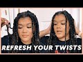 HOW TO REFRESH YOUR PASSION TWISTS | EXTEND YOUR STYLE | alexia martin