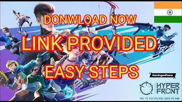HYPER FRONT DOWNLOAD  - VALORANT Mobile clone is out !