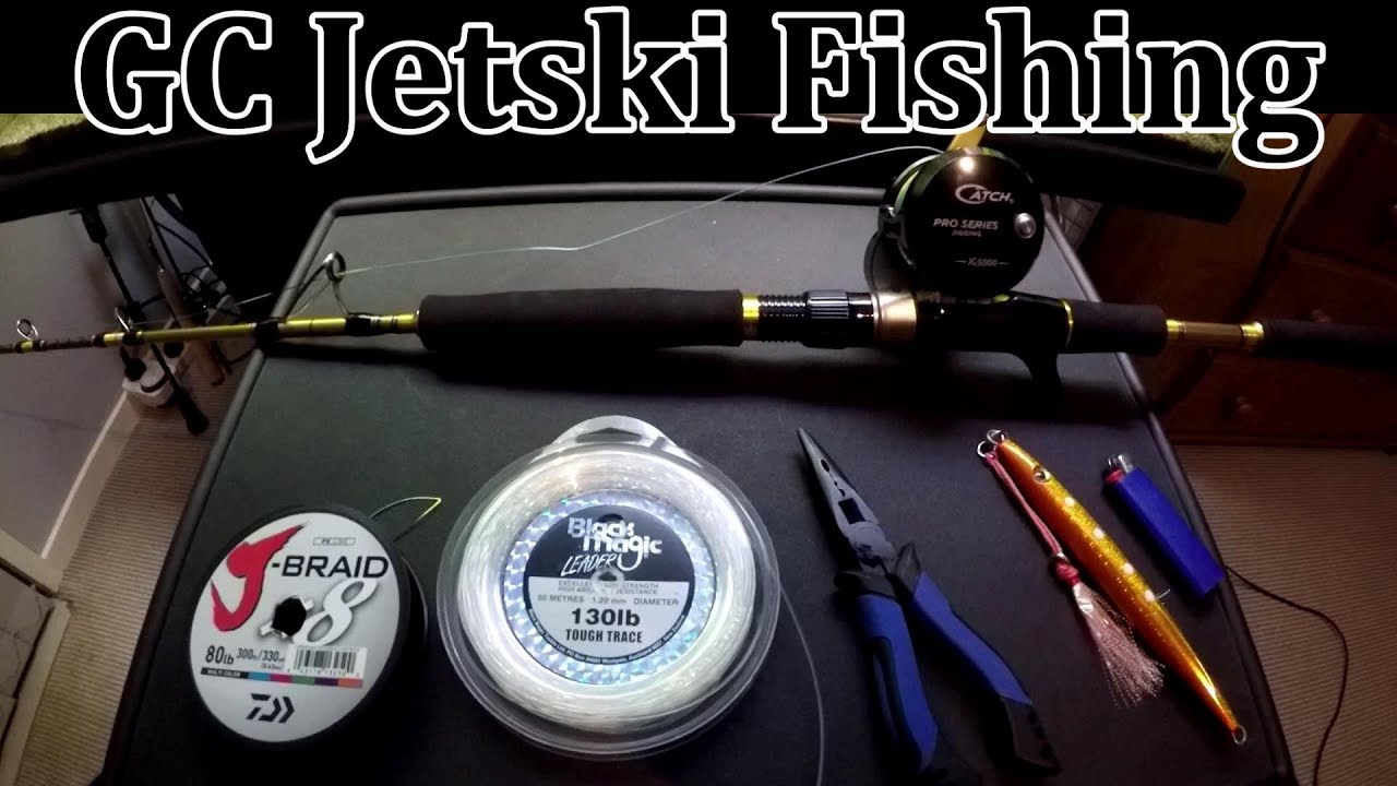 How to set up a jigging rod and reel for catching big fish 