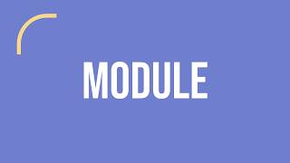 What Is a Module? | Computer Vocabulary (Plain English)