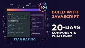 Star Rating Component with HTML, CSS & JavaScript ⭐ | Day 10