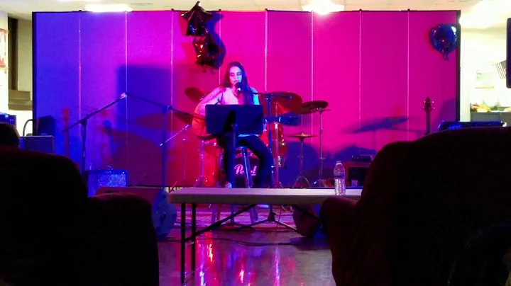 Theresa singing "Let It Be"