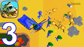 Islands Control: Army War - Gameplay Walkthrough Part 3 Island War Army Commander Craft & Fight