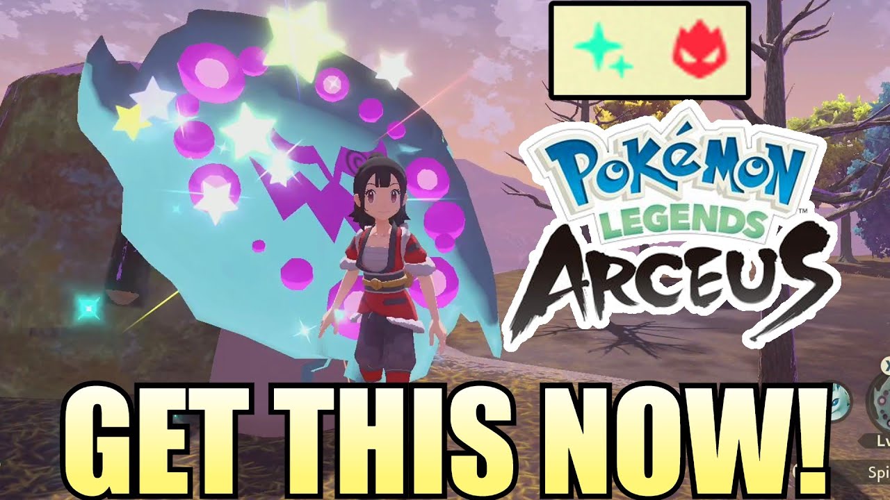 SHINY SPIRITOMB REACTION! - Pokemon Legends: Arceus 